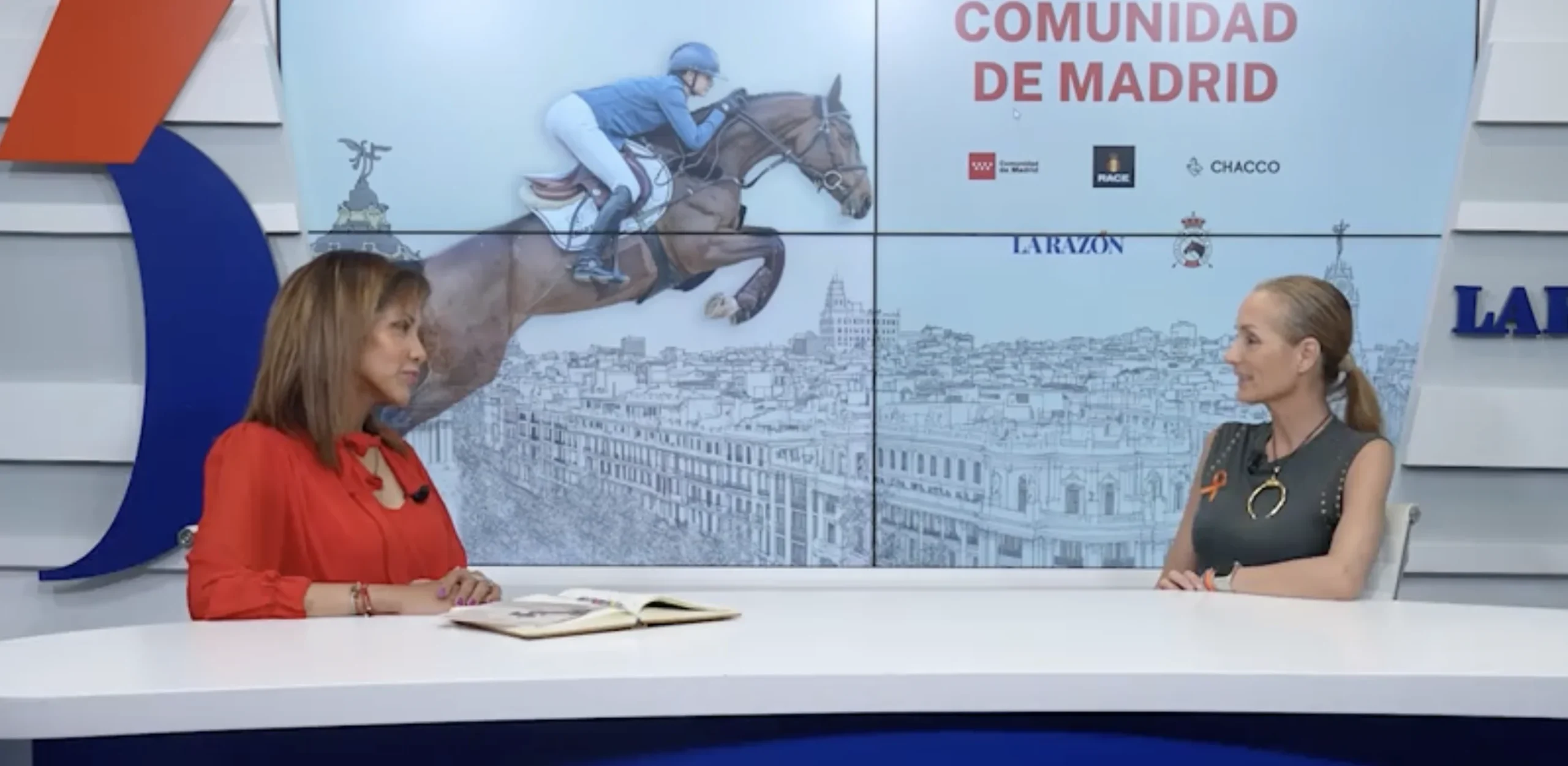 Sandra Ibarra en La Razón: «Soy abrazadora de caballos»